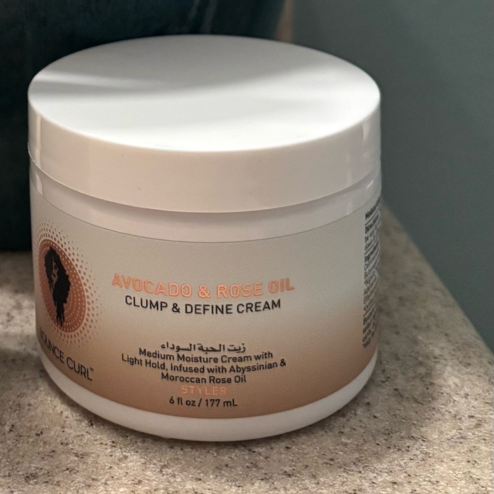 Bounce curl Avocado & Rose Oil Clump & Define Cream